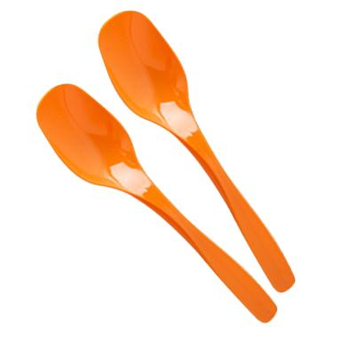 China Home/Hotel/Restaurant Custom Mini Gelato Shovel Icecream Disposable Plastic Table Candy Spoon for sale