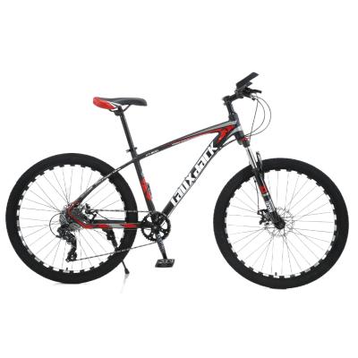 China Aluminum alloy export aluminum alloy mountain bike 8/9/10/11 speed damping oil brake mountain bike for sale