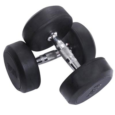 China High Quality Logo Universal Gym Custom Eco Free Equipment Round Head Dumbbell for sale