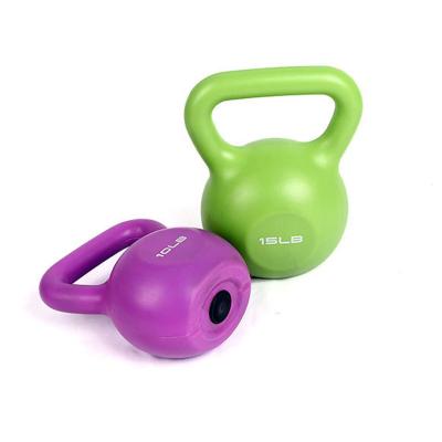 China Universal Kettlebell 5/10/15/20 lb Eco-Friendly Vinyl for Gym Full-Body Workout and Home Strength Training for sale