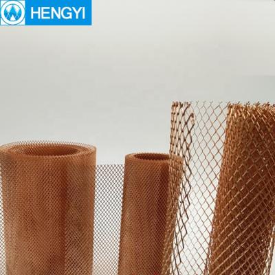 China Filter Lath Sheets Copper Grounding Wire Mesh For Emf Shielding for sale