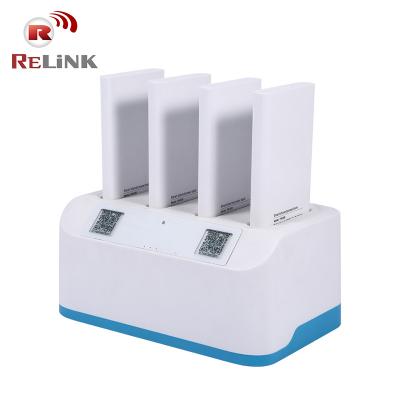 China Chain Store 4 Slots Portable Rental Cell Phone Charger Station Share Power Banks for sale