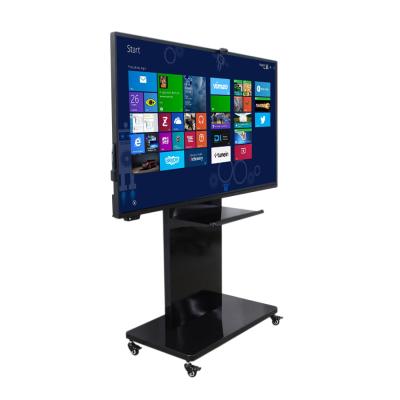 China 65 75 86 Inch Ops Infrared 4k Conference System Computer Monitor Indoor Interactive Touch Screen Displays for sale