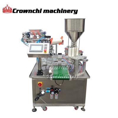 China food automatic yogurt plastic cup sealing machine/sealer machine for milk cup for sale