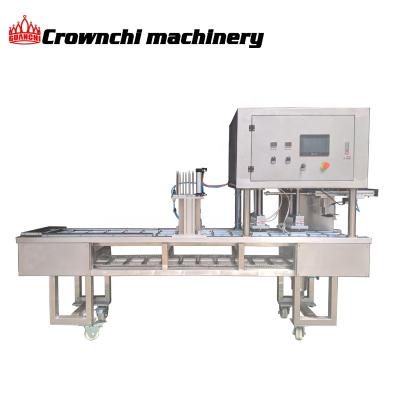 China Automatic Linear Continuous Food High Capacity Popcorn Cup Sealing Machine for sale