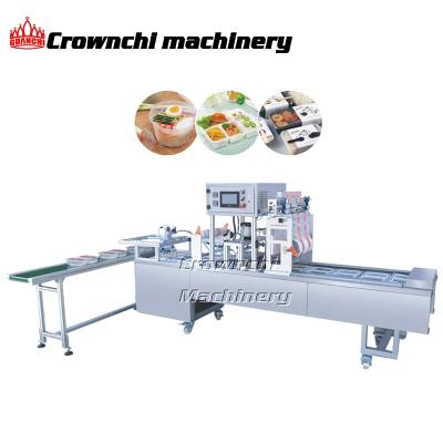 China Automatic Fast Food Box Sealing Machine Food Tray Sealer for sale