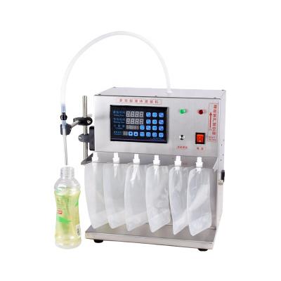 China Food Store Use CNC Medicine Soymilk Liquid Filling Machine For Pouch for sale