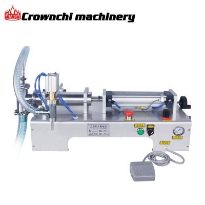 China Semi-automatic Detergent Food Laundry Detergent Filling Machine Bottle Detergent Filling Machine for sale