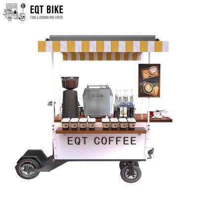 China Mobile Electric Hot Dog Cart Scooter Street Food Scooters Dining Car Snack Car Tricycle with Trolley for sale