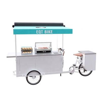 China food & Beverage Factory Mobile Food Cart /bike Food Cart / Coffee Bike for sale