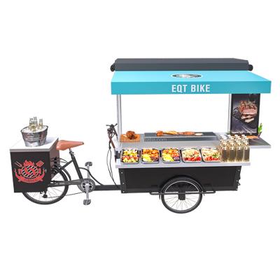 China Best BBQ Price Food Vendor Carts Ice BBQ Food Cart For Sale for sale