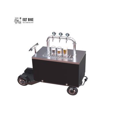 China Ice Cream/Beer Bar EQT Food/Coffee/Steel Bike Bike Electric Tricycle Beer Bar Cart Scooter for sale