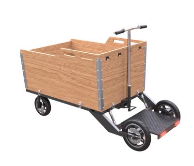 China Farms Warehouse Electric Multifunctional Transport Bike Cargo Transport Platform Cart for sale