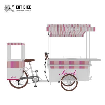 China Coffee new CE certificate fashion bike food cart / mobile coffee bike for sale