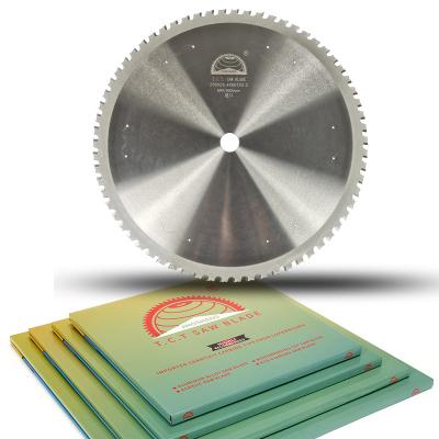 China Saw Blades for Iron Alloy Cutting Jingshang Carbide 355X2.2X25.4X66T Multipurpose Multi-Function Circular CTT Saw Blade for Cutting Iron Angle Steel for sale