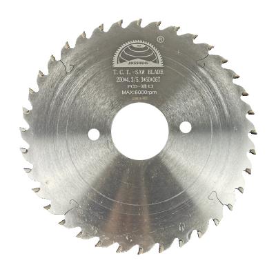 China Hot sale wood cutting saw blades pcd tools supplies cutting board sizing 8inch 200mm 16inch 400mm ATB ripping for cutting particle board saw blade for sale