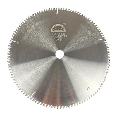 China Saw Blade For Cutting Metal Tube Manufacturer Sales Professional Low Noise 305X3.0X25.4X120T Circular Saw Blade For Aluminum Cutting for sale