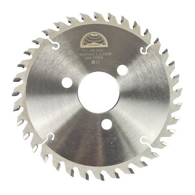 China Wood cutting for wood titanium 180X4.3-5.3X45X36T pvd coated Luxemburgish circular type V marking circular 180mm diameter x 36T ATB saw blade chrome plate for sale