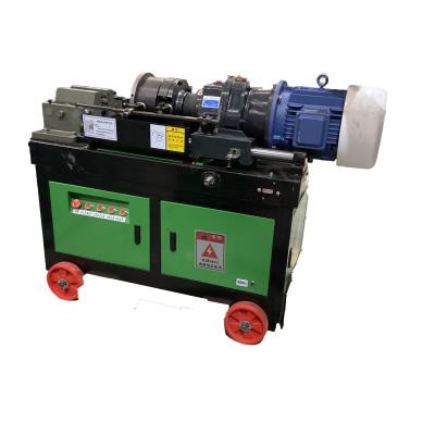 China Rebar threading professional rebar rib peeling straight thread rolling machine with low price for sale