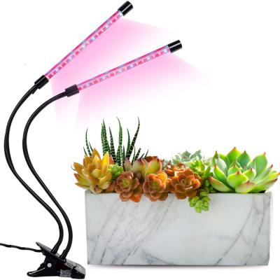 China Seed Starting Led Growing Light For Greenhouse Hydroponic Indoor Plants Full Spectrum Vegetable Grow Light Led With Clip for sale