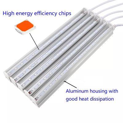 China Seed starting t8 full spectrum led grow light tubes 18W 24W 36W led grow light for sale