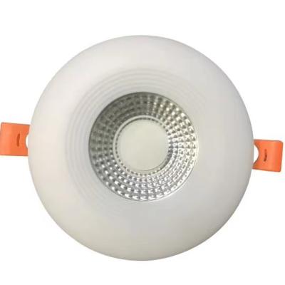 China Adjustable Hole Size Led Round Panel Light COB LED Panel Light With Two Color Ultrathin LED Panel Light for sale