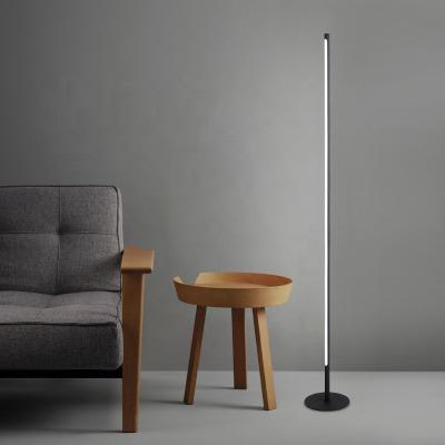 China Modern Hot Sales Floor Lamp Remote Control Color Changing Round Stand Floor Light RGBCW LED Floor Lamp for sale