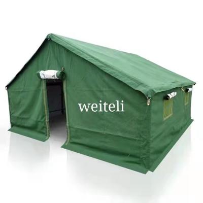 China 98-10A Class Cotton Tent Portable Ventilated And Rainproof Type Big Pole Tent Can Be Customized for sale