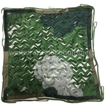 China Large Flower Camouflage Durable Custom Made Machine Long Three-color Jungle Sewing Net Machine Quilting Military Camouflage Net For Sale for sale