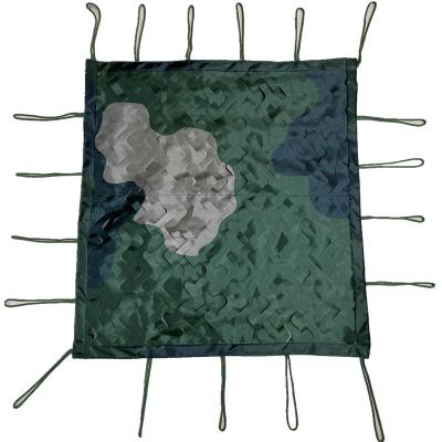 China Outdoor Camouflage Any Size Lightweight Durable 210d / 210t Oxford Hunting Military Camouflage Net for sale