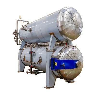 China Ham Packed Food Sterilization Small Retort Machine Sterilizer Mushroom Autoclave for sale