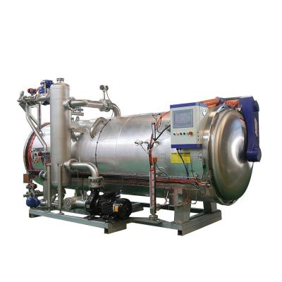 China food & Beverage Plant DTS Steam Water Jet Retort Fruit Juice Processing Autoclave Sterilizer For Beverage Canned Milk for sale