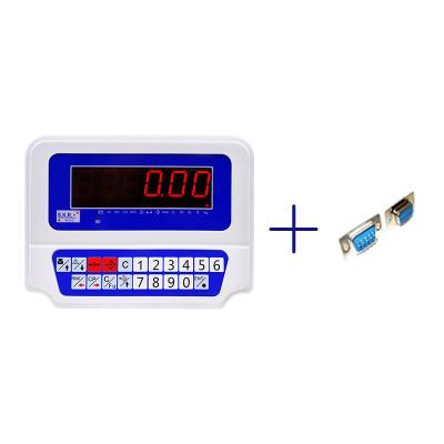 China Industrial Electronic Industrial Digital Customizable Platform Scale Controller Weight Indicator RS232 485 Alarm Light Printer Tricolor Bluetooth for sale