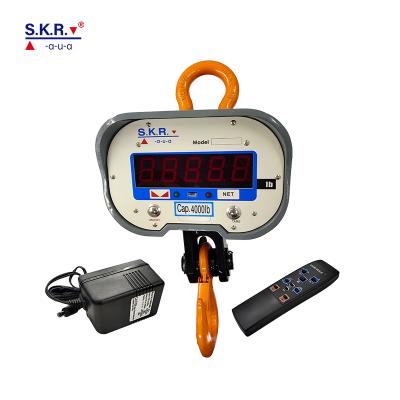 China Industral Scale Aluminum Alloy Industrial Digital Crane Hook Weigh Scale Digital Crane Scale 10 Ton 5ton Cordless for sale