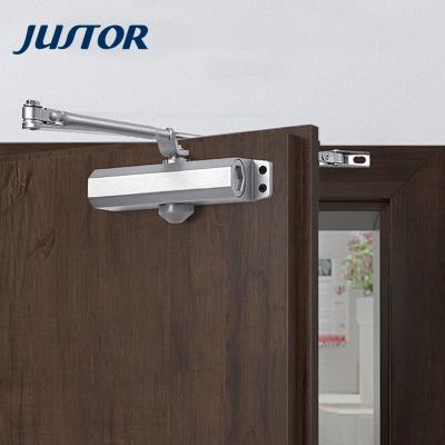 China Modern Exoteric Closer Door Shape for60 85kgs Doors Aluminum Alloy Square Frame Door Closer for sale