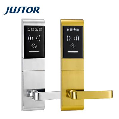 China 38-50mm Factory Lock Smart Digital Electronic Card Hotel Lock With Smart Hotel Door Lock System for sale