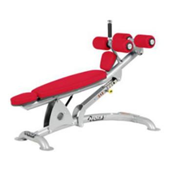 China Huiti Fitness Bodybuilding Factory Muscle Exercise Bench Good Quality Cheap Abdominal Slope Sit Up ABS DECLINE/A ADJUSTABLE Bench for sale