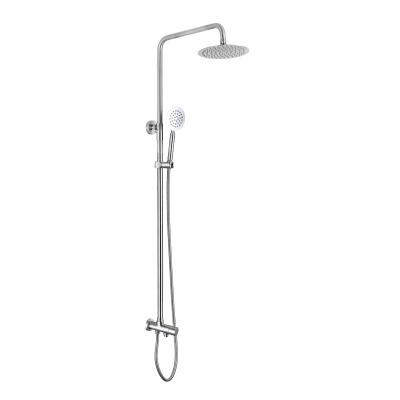 China With Slide Bar Modern Design Hot And Cold Water Mixer Bathroom Shower Set Shower Faucet for sale