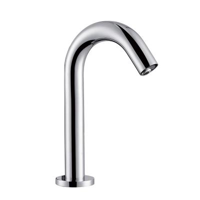 China Sense Faucets Bathroom Water Saver Touchless Sensor Water Faucet Public Automatic Water Faucet for sale