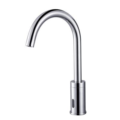 China Multifunctional Single Tap Cold Water Sense Faucets Kitchen Sensor Automatic Kitchen Faucet for sale