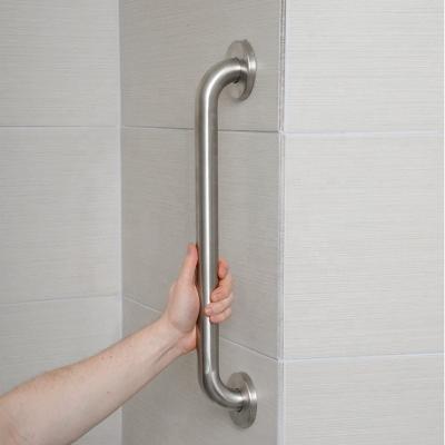 China Modern Home Care Bath Hardware Designer Grab Bar 304 Stainless Steel Bathroom Shower Disable Grab Bar for sale