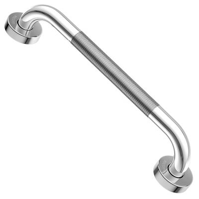 China 12/14/16/18 Inch Grab Bar Chrome Stainless Steel Bathroom Shower Balance Bar Disable Safety Eco-friendly Handrail for sale