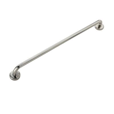 China Amazon Eco-friendly Design Home Decor Bathroom Accessories 80cm SUS 304 Stainless Steel Towel Rack Single Hand Towel Hanger for sale