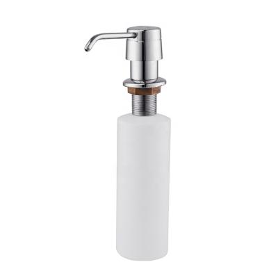 China Foaming Soap Dispenser Hotel Bathroom Kitchen Sink Soap Dispenser Bottle Plastic Manual Hand Sanitizer for sale