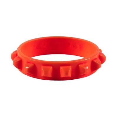 China Waterproof Custom Silicone Wristband Rainbow Silicone Message Wristband Professional Manufacturer in China for sale