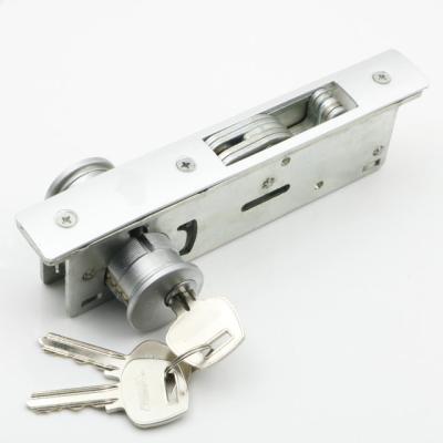 China Heavy Duty Double Sided Opening Kfc Door Lock Aluminum Mortise Lock for sale