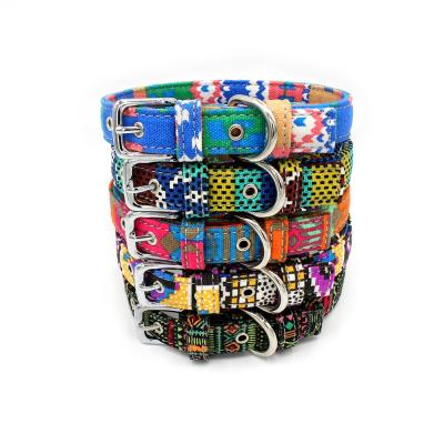 China Custom Luxury Pet Collar Personalized Custom Colors Soft Padded Waterproof Dog Collar Classic Pet for sale