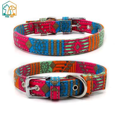 China China Cheap Price Custom Floral Puppy Collar Pet Leash Factory for sale