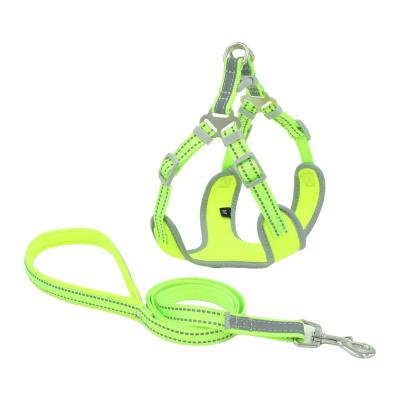 China New Light Weight Custom Logo Pet Dog Safety Harness Adjustable Soft Touch for sale