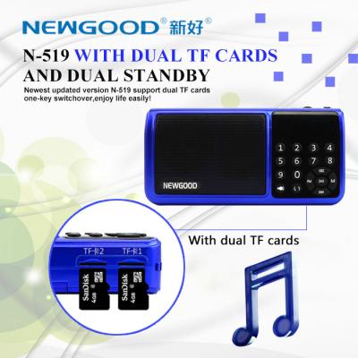 China el TF dual carda al jugador de música espera del mp3 de la alta fidelidad en venta